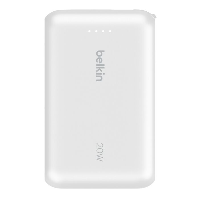 BELKIN BOOST CHARGE POWER BANK 10K WITH INTEGRATED CABLE 20W WHITE BPB021HQWH thumbnail 9