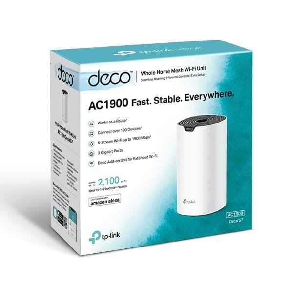 TP LINK AC1900 WHOLE HOME MESH WIFI SYSTEM DECO S7 (1 PACK) thumbnail 7
