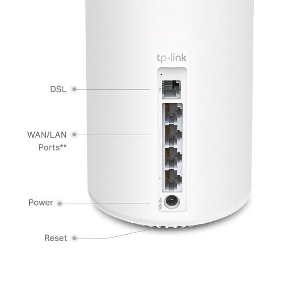TP-LINK AX1800 SUPERIOR MESH WI-FI 6 VDSL DECO X20 DSL 1 PACK thumbnail 9