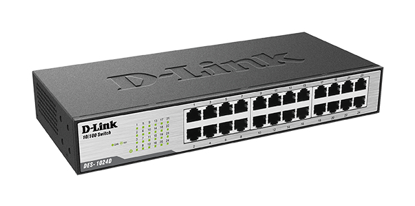 D-LINK SWITCH 24 PORT DES-1024D thumbnail 4