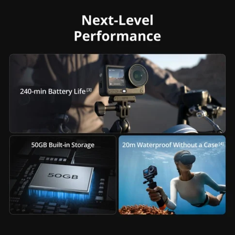 DJI OSMO ACTION 6 ADVENTURE COMBO BUNDLE AVENTURE CAMERA thumbnail 12