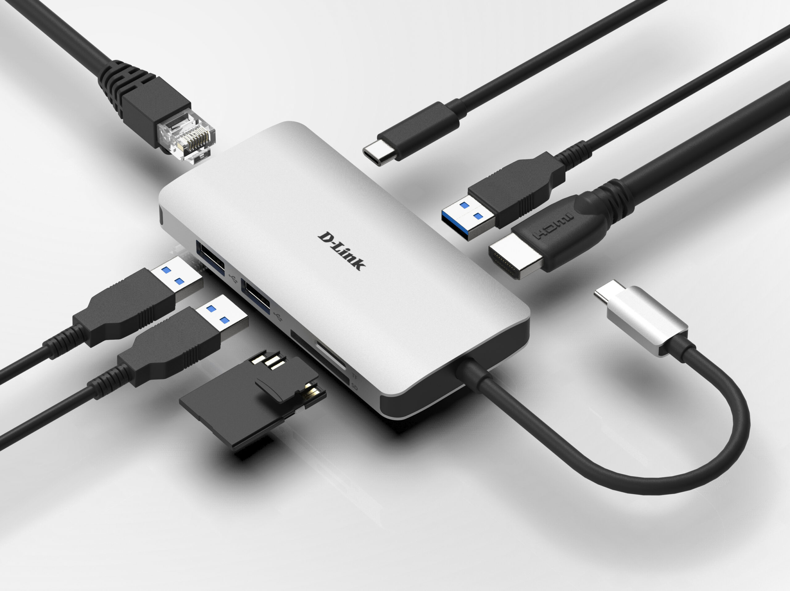 D-LINK 8 IN 1 USB-C HUB DUB-M810 thumbnail 6