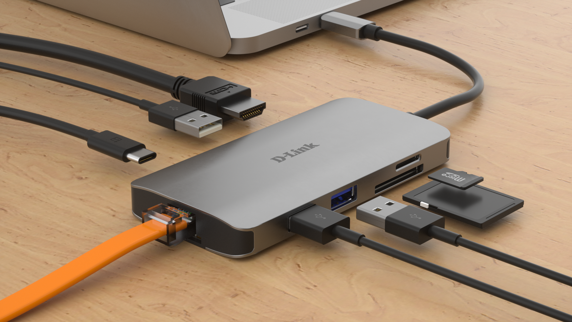 D-LINK 8 IN 1 USB-C HUB DUB-M810 thumbnail 7