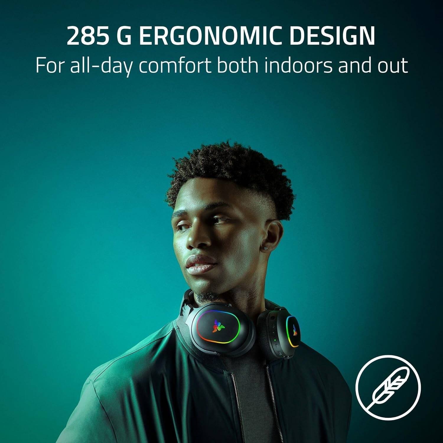 Razer Barracuda X Chroma Wireless Gaming Headset (Black, RZ04-05220100-R3M1) - 7.1 Surround Sound and RGB Lighting thumbnail 13