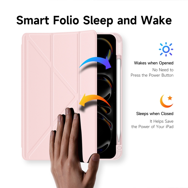 DUXDUCIS IPAD PRO 11 INCH MAGI SERIES (2024) CASE PINK MAGI0049 thumbnail 12