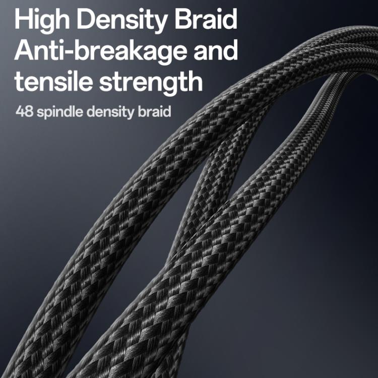 YESIDO 2 IN 1 TYPE C TO LIGHTNING AND TYPE C CABLE BLACK CA90 thumbnail 12
