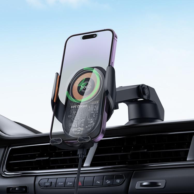 HOCO AUTOMATIC 3-AXIS 15W CHARGING BLACK HW34 thumbnail 15
