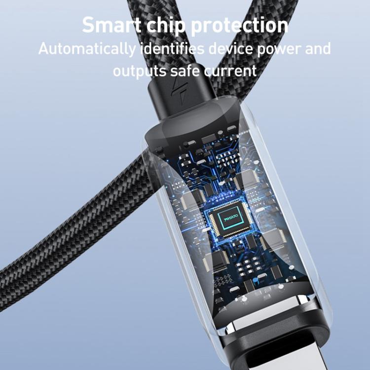 YESIDO PD FAST CABLE  27W TYPE C TO LIGHTNING GREY CA199 thumbnail 14