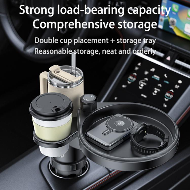 YESIDO 3 IN 1 CAR CUP PHONE HOLDER BLACK C180 thumbnail 13