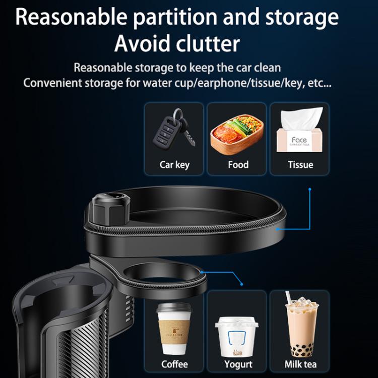 YESIDO 3 IN 1 CAR CUP PHONE HOLDER BLACK C180 thumbnail 16