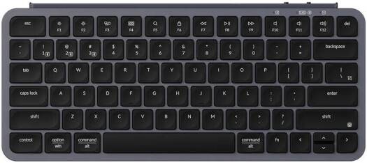 KEYCHRON B1 PRO ULTRA SLIM 2.4G WIRELESS KEYBOARD SPACE GREY ARABIC B1P-K1-AR thumbnail 4