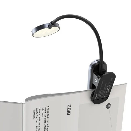 BASEUS COMFORT READING MINI CLIP LAMP DARK GREY DGRAD-0G-GY thumbnail 10