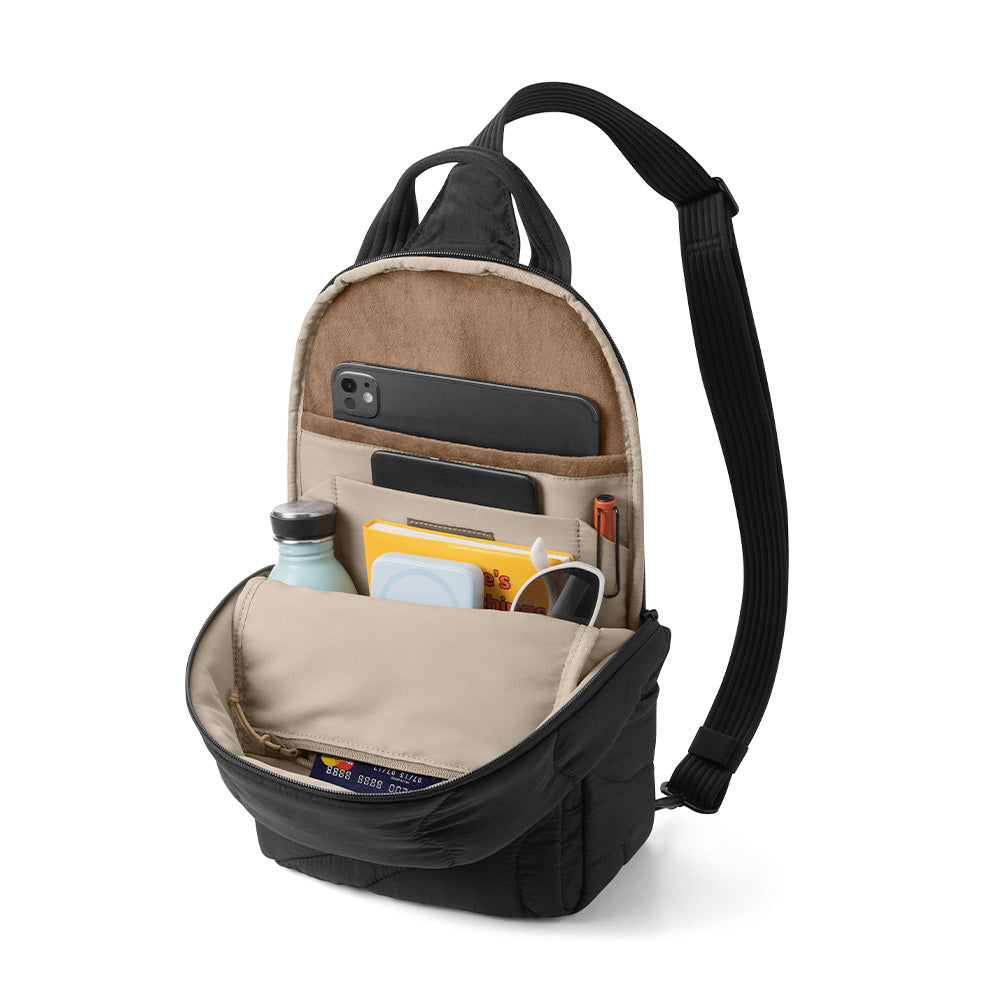 TOMTOC TERRA T36 11 INCH PUFFY SLING BACKPACK LAVASCAPE T36M1D1 thumbnail 10