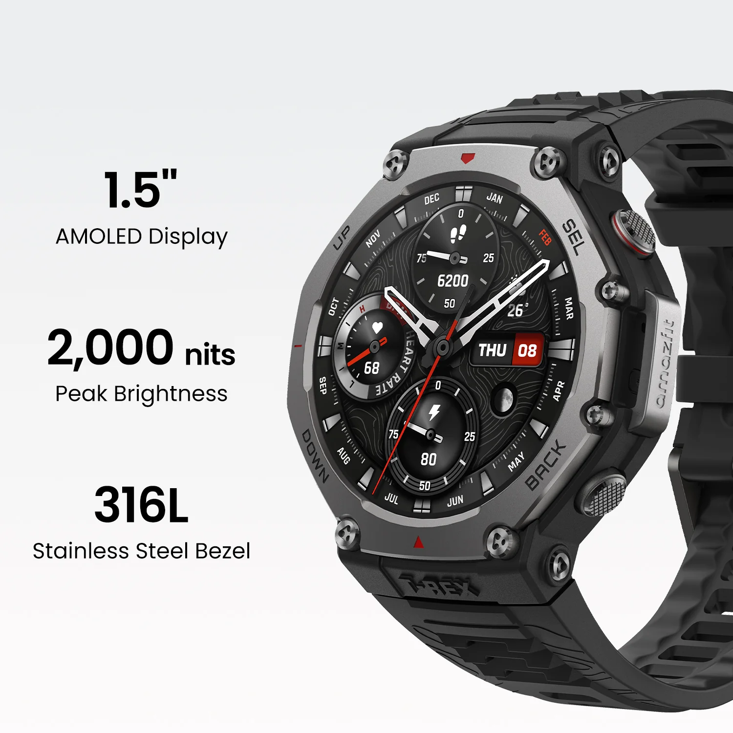 Amazfit T-Rex 3 Smart Watch thumbnail 13
