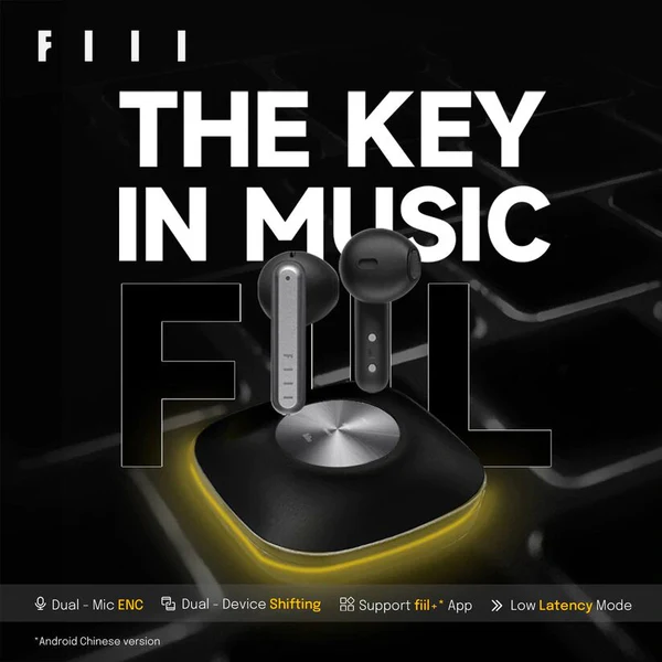 FIIL KEY TRUE WIRELESS EARBUDS BLACK F038 thumbnail 14