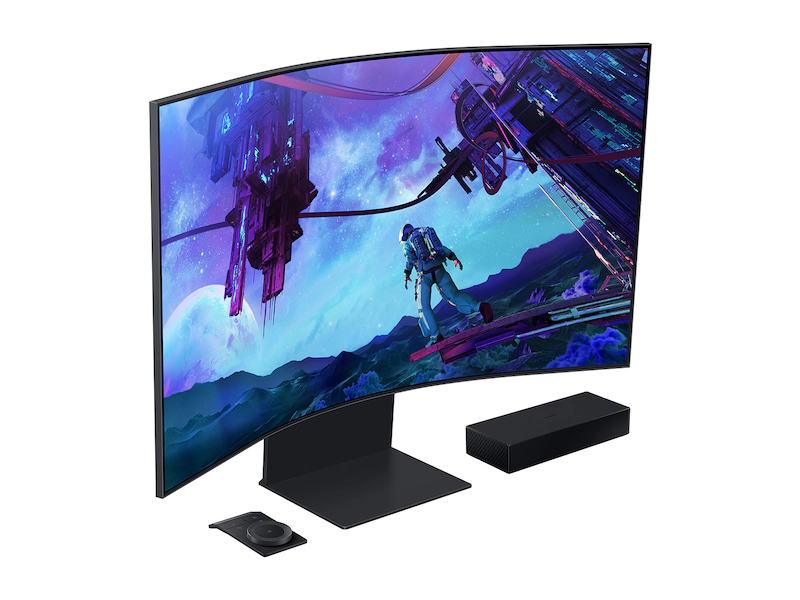 SAMSUNG 55 INCH ODYSSEY ARK 2ND GEN 165HZ CURVED UHD GAMING MONITOR SAMSUNG-LS55CG97WNWXXL thumbnail 11