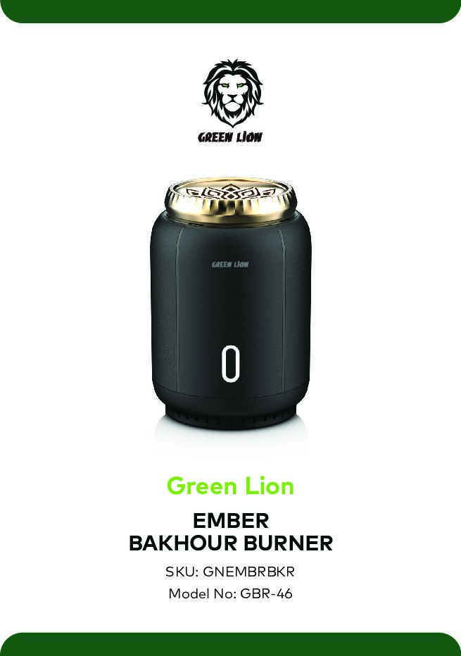 GREEN LION EMBER BAKHOUR BURNER BLACK GNEMBRBKRBK thumbnail 7