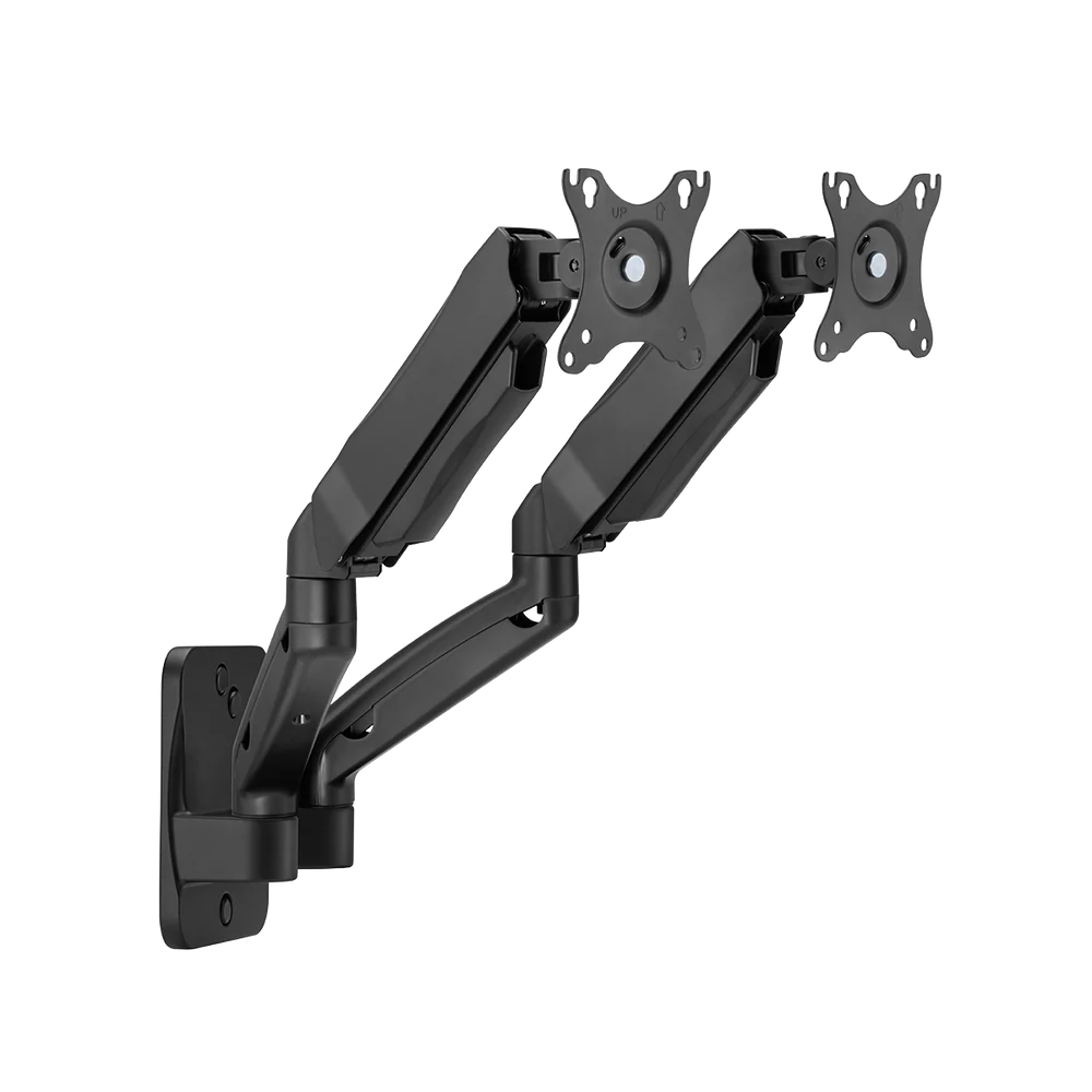 GameOn Economy Spring-Assisted Wall-Mounted Dual Monitor Arm (GO-5008) - Adjustable and Space-Saving Design thumbnail 15