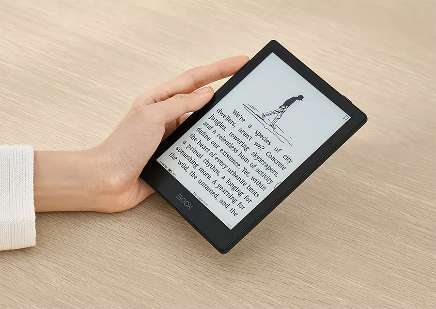 BOOX Go 6 eBook Reader - 6-Inch E-Ink Display, 2GB RAM, 32GB Storage (Black) thumbnail 7