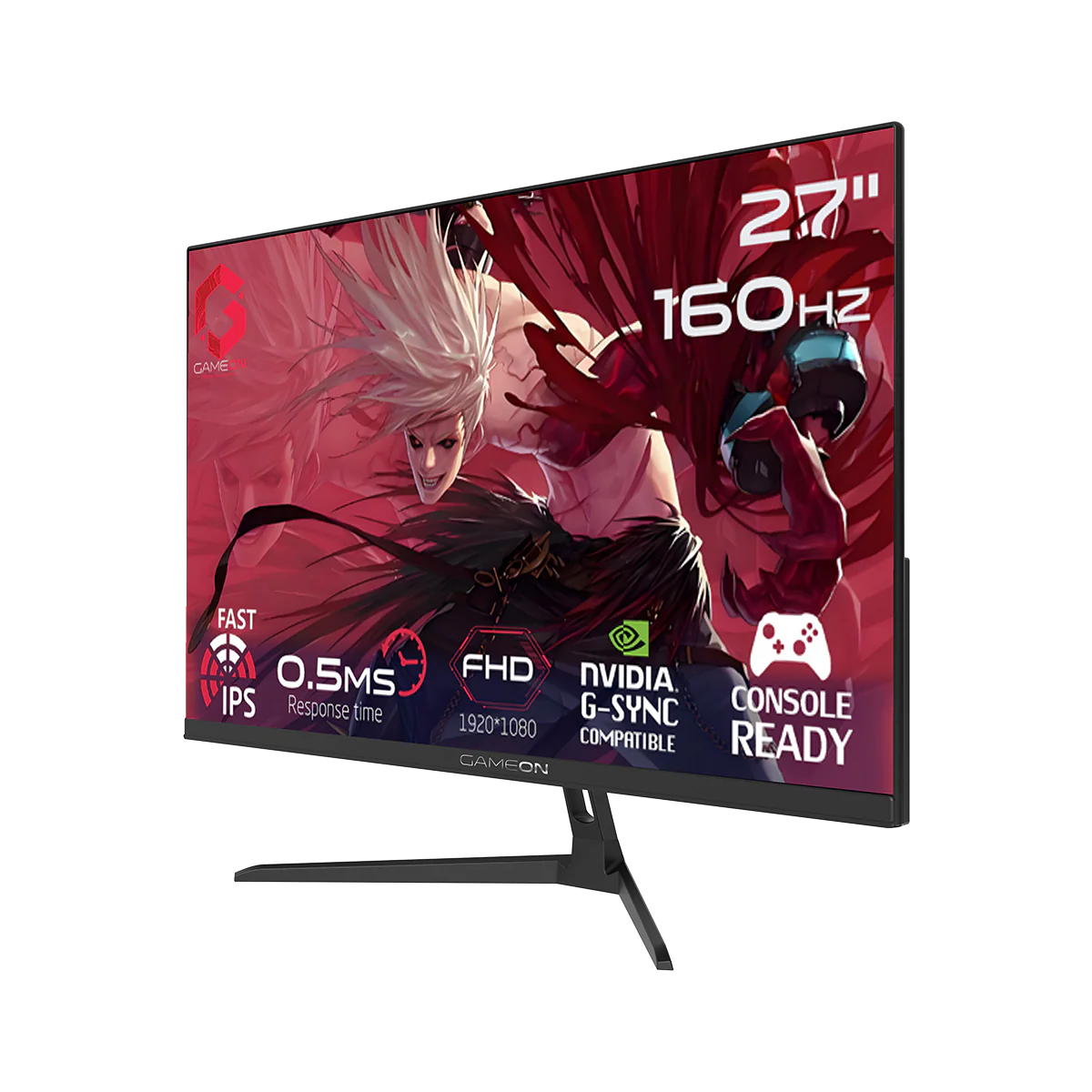 GAMEON ESSENTIAL 27 INCH 160HZ 0.5MS FAST IPS GAMING MONITOR BLACK GOES27FHD160IPS thumbnail 9