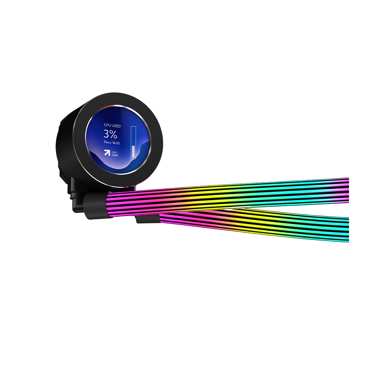 GameOn Kraken N360 360mm LCD Display Liquid CPU Cooler with ARGB Tube GOKRAKENN360 thumbnail 24