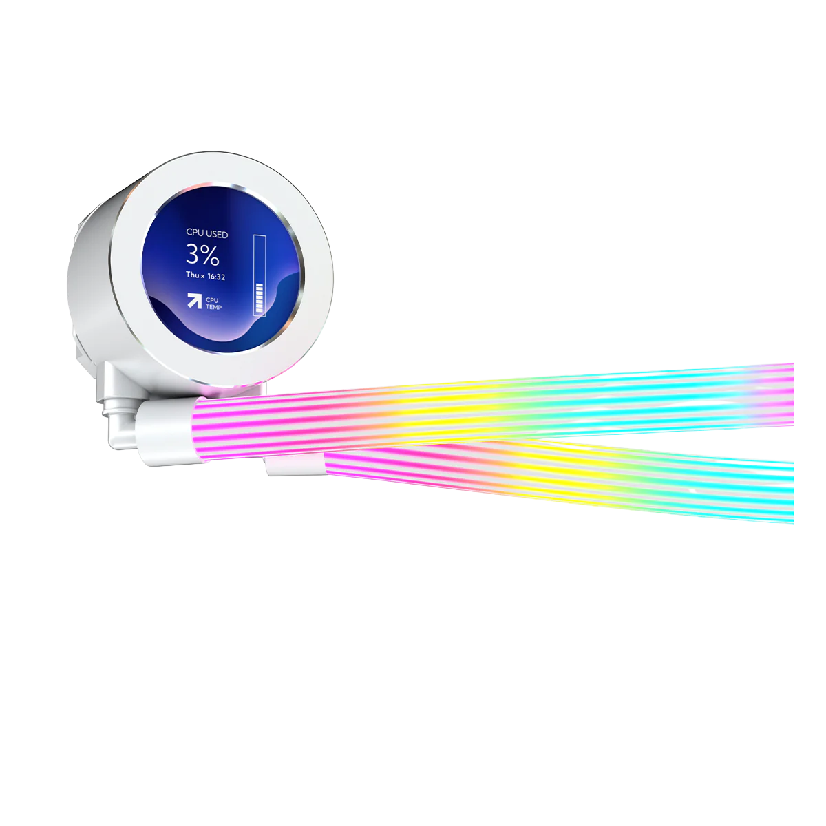 GameOn Kraken N360 360mm LCD Display Liquid CPU Cooler with ARGB Tube GOKRAKENN360 thumbnail 17