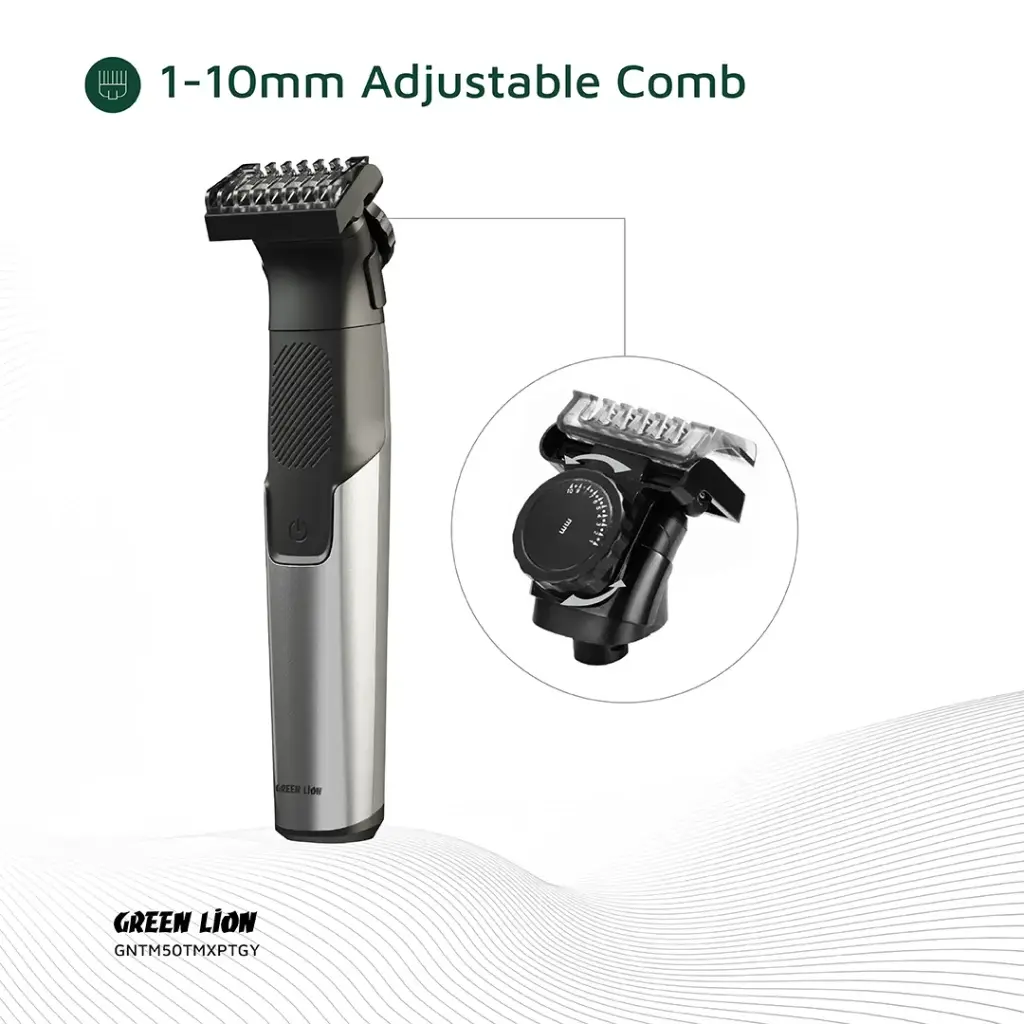 GREEN LION 3 IN 1 EXPERT HAIR TRIMMER & SHAVER BLACK GNTM50TMXPTGY thumbnail 15
