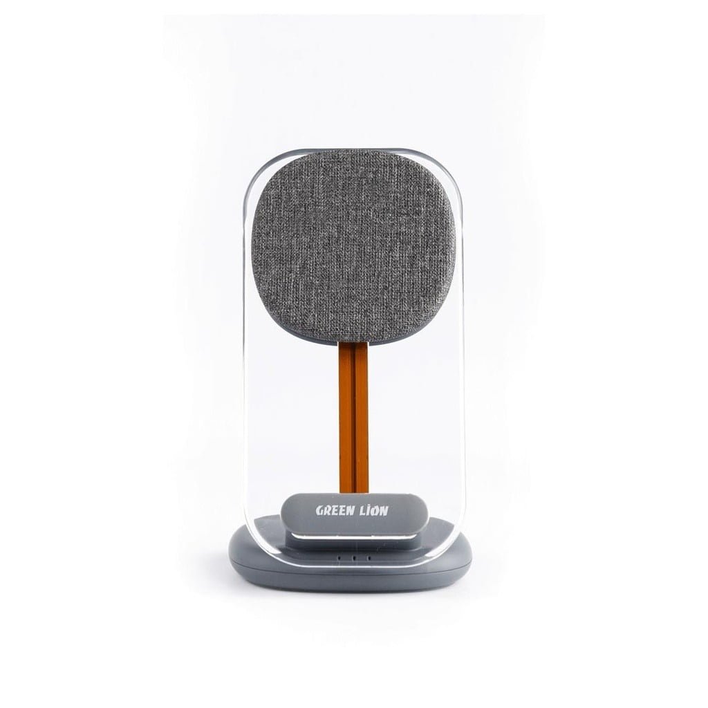 GREEN LION 3 IN 1 FABRIC WIRELESS CHARGER 15W GREY GN3N1FAWIRCGY thumbnail 3
