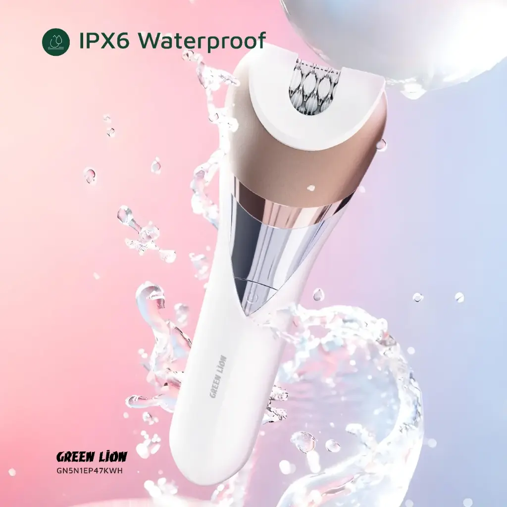 GREEN LION 5 IN 1 CORDLESS EPILATOR KIT WHITE GN5N1EP47KWH thumbnail 15