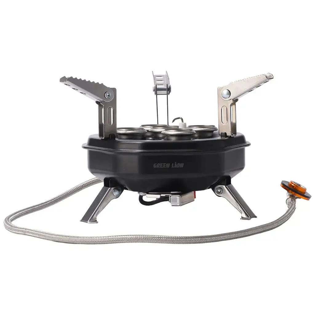 GREEN LION CAMPCOOK 3500W HEAT OUTPUT CAMPING STOVE BLACK GNCPCKSTVBK thumbnail 5