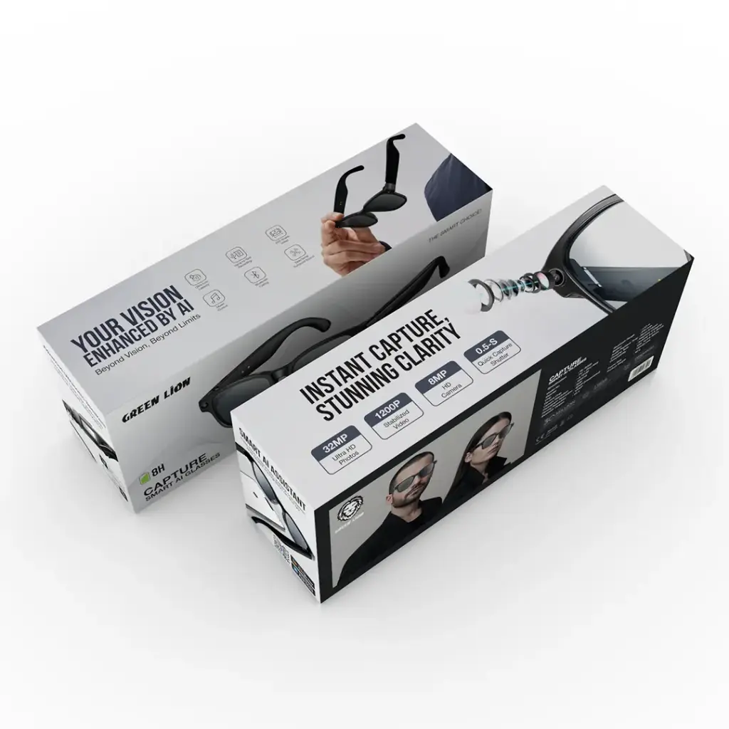 GREEN LION GALWAY SMART GLASSES BLACK GNGALSGLSBK thumbnail 6