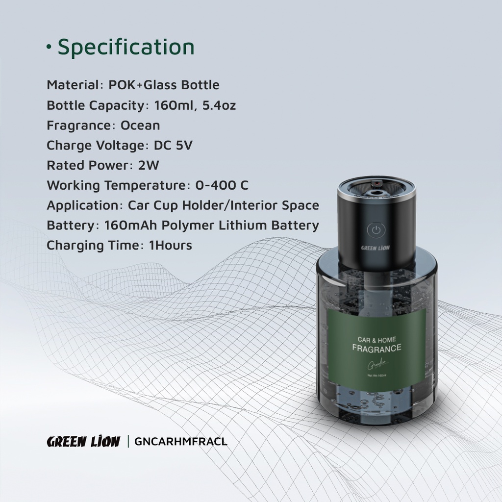 GREEN LION CAR AND HOME FRAGRANCE CLEAR GNCARHMFRACL thumbnail 12