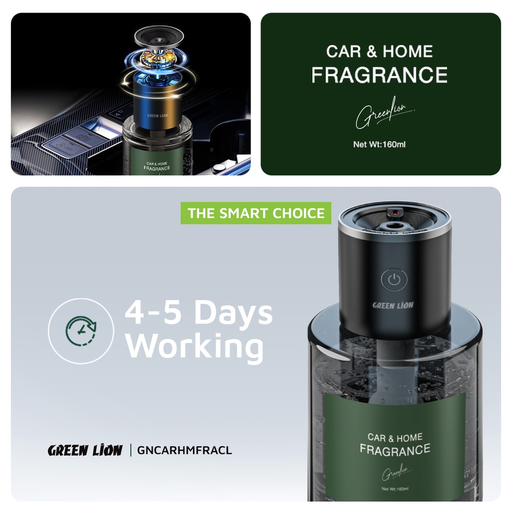 GREEN LION CAR AND HOME FRAGRANCE CLEAR GNCARHMFRACL thumbnail 11