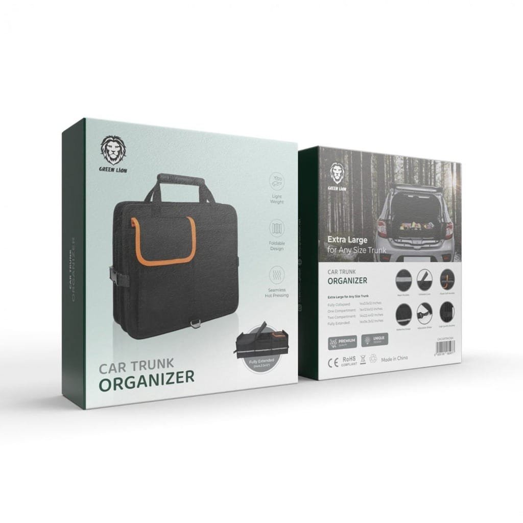 GREEN LION CAR TRUNK ORGANIZER BLACK GNCARTRKOBK thumbnail 3