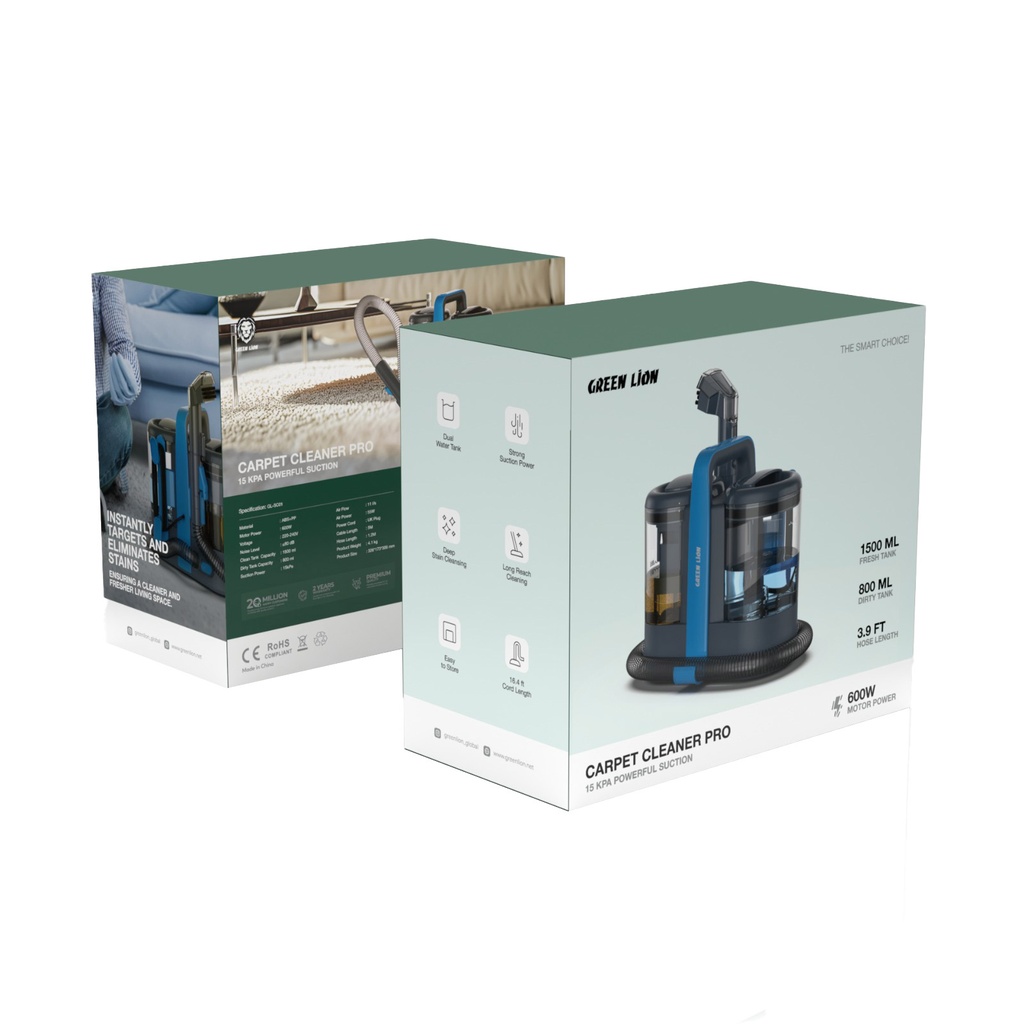 GREEN LION CARPET CLEANER PRO BLUE GNCRCL600WBL thumbnail 3