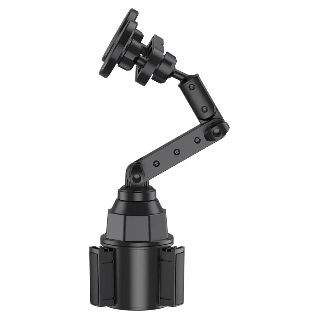 GREEN LION DUO MAGFLEX 2.6 INCH TO 3.9 INCH CUP HOLDER MOUNT BLACK GNDUOMGCRPHBK thumbnail 3