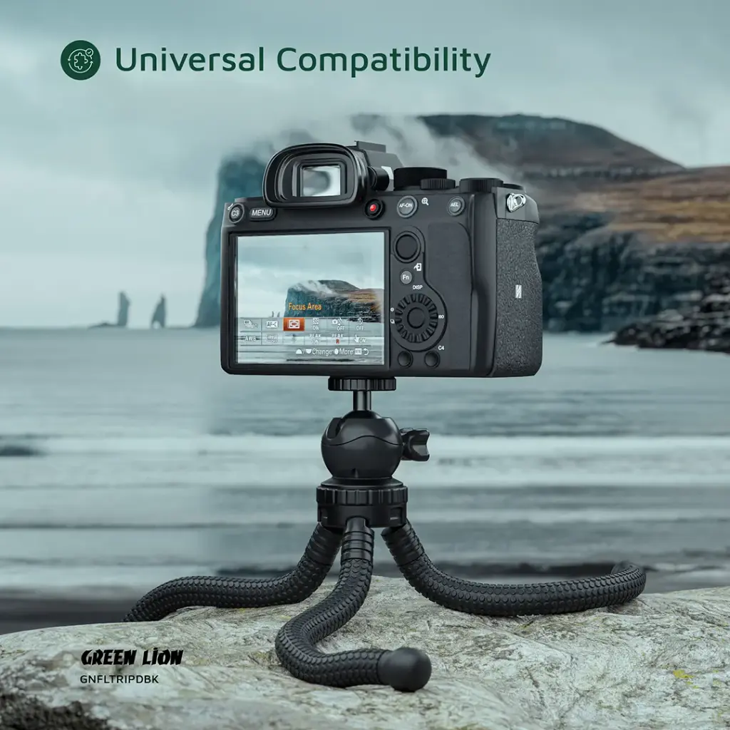 GREEN LION FLEXIBLE TRIPOD WITH FOAM GRIPS BLACK GNFLTRIPDBK thumbnail 15
