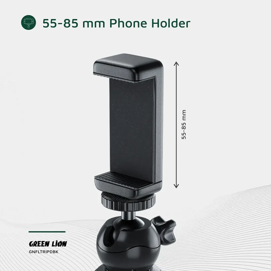 GREEN LION FLEXIBLE TRIPOD WITH FOAM GRIPS BLACK GNFLTRIPDBK thumbnail 11