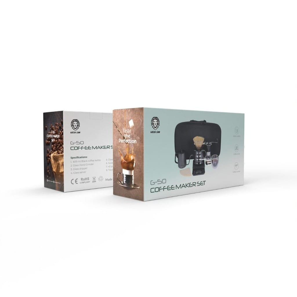GREEN LION G50 COFFEE MAKER SET 600ML BLACK GNG50COFFST thumbnail 3