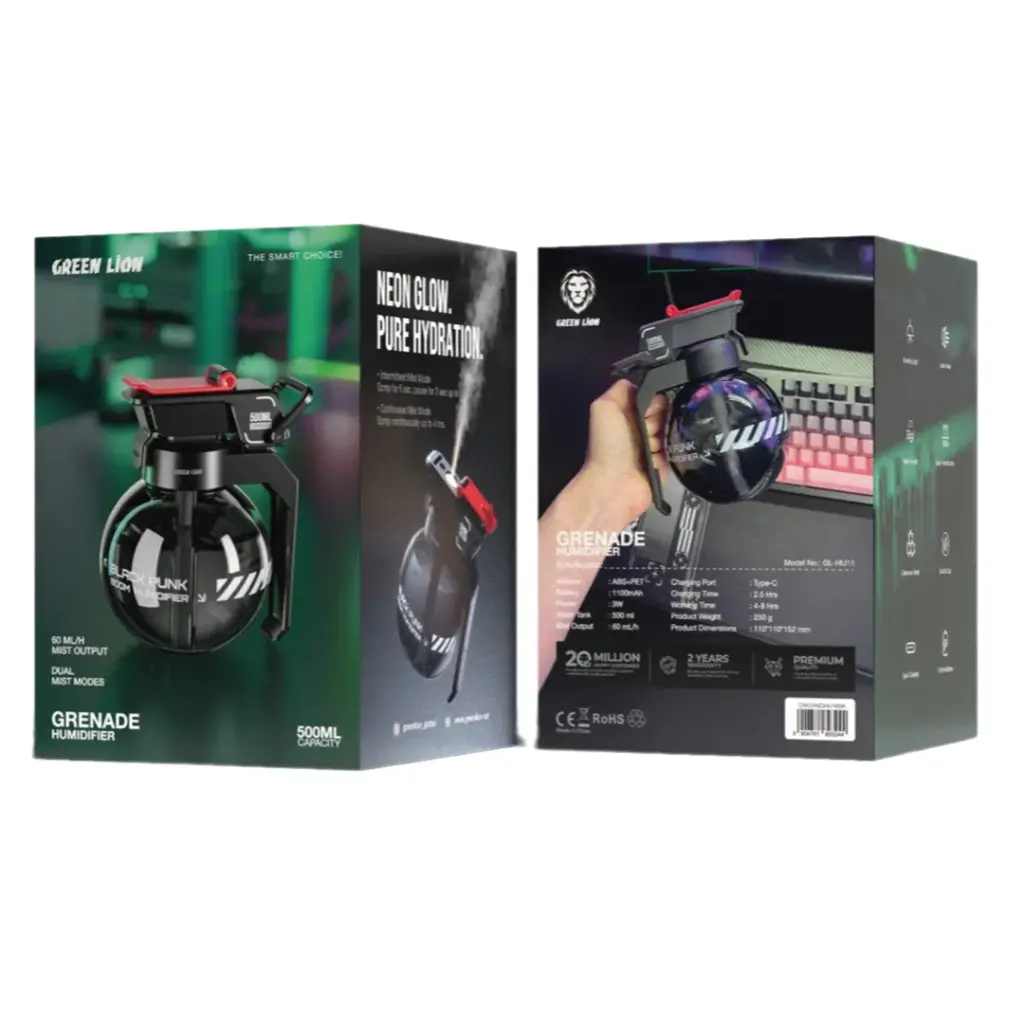 GREEN LION GRANED HUMIDIFIER BLACK GNGRNDHUMBK thumbnail 4