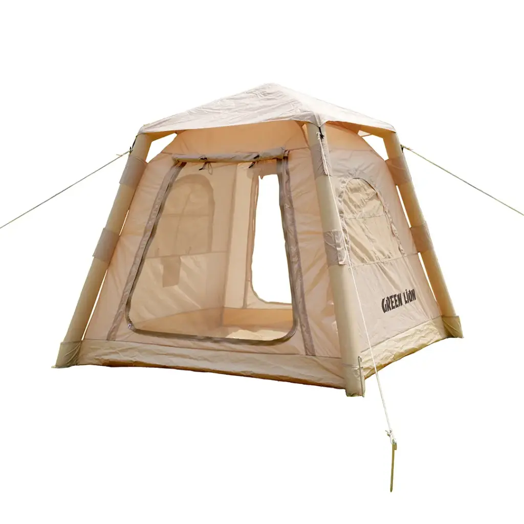 GREEN LION GT-3X INFLATABLE CAMPING TENT BEIGE GNGT3XINCTBG thumbnail 3