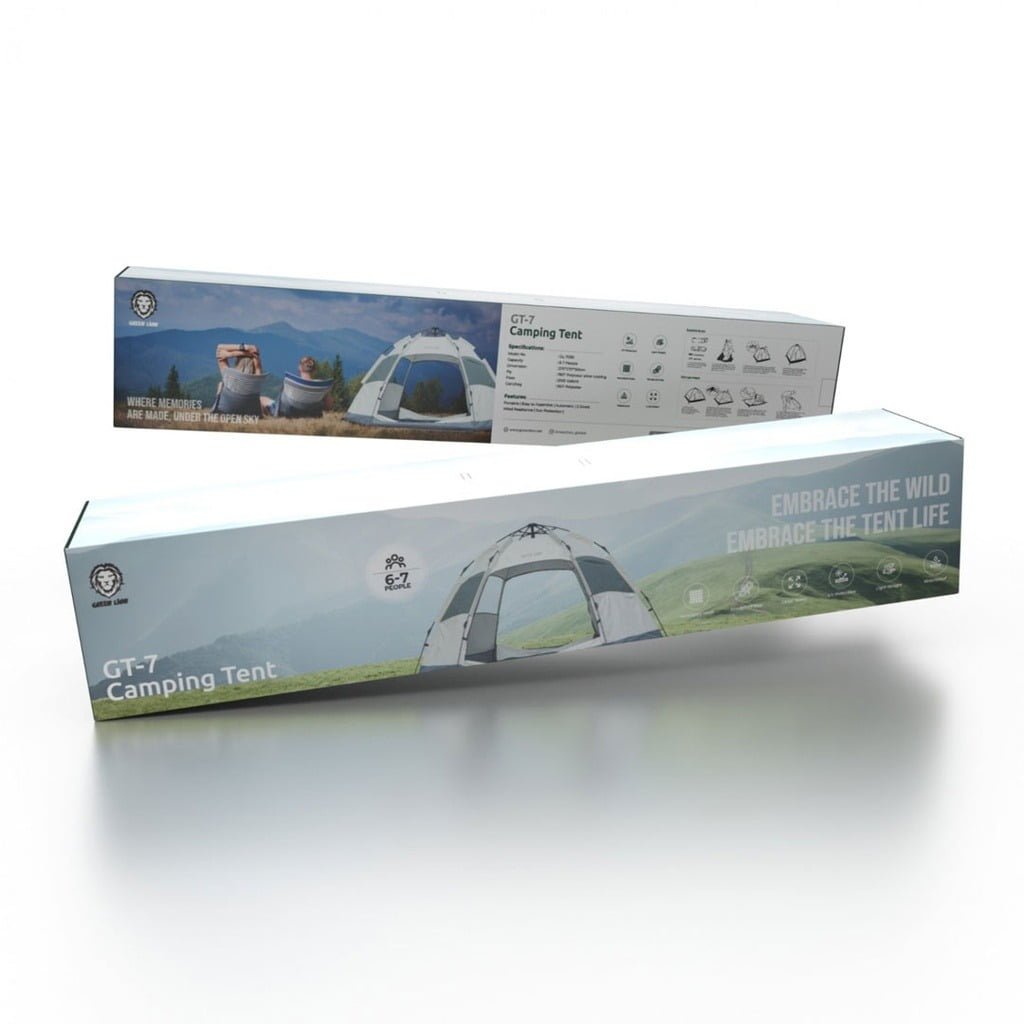 GREEN LION CAMPING TENT GT-7 BIEGE GNTNTGT7BG thumbnail 3