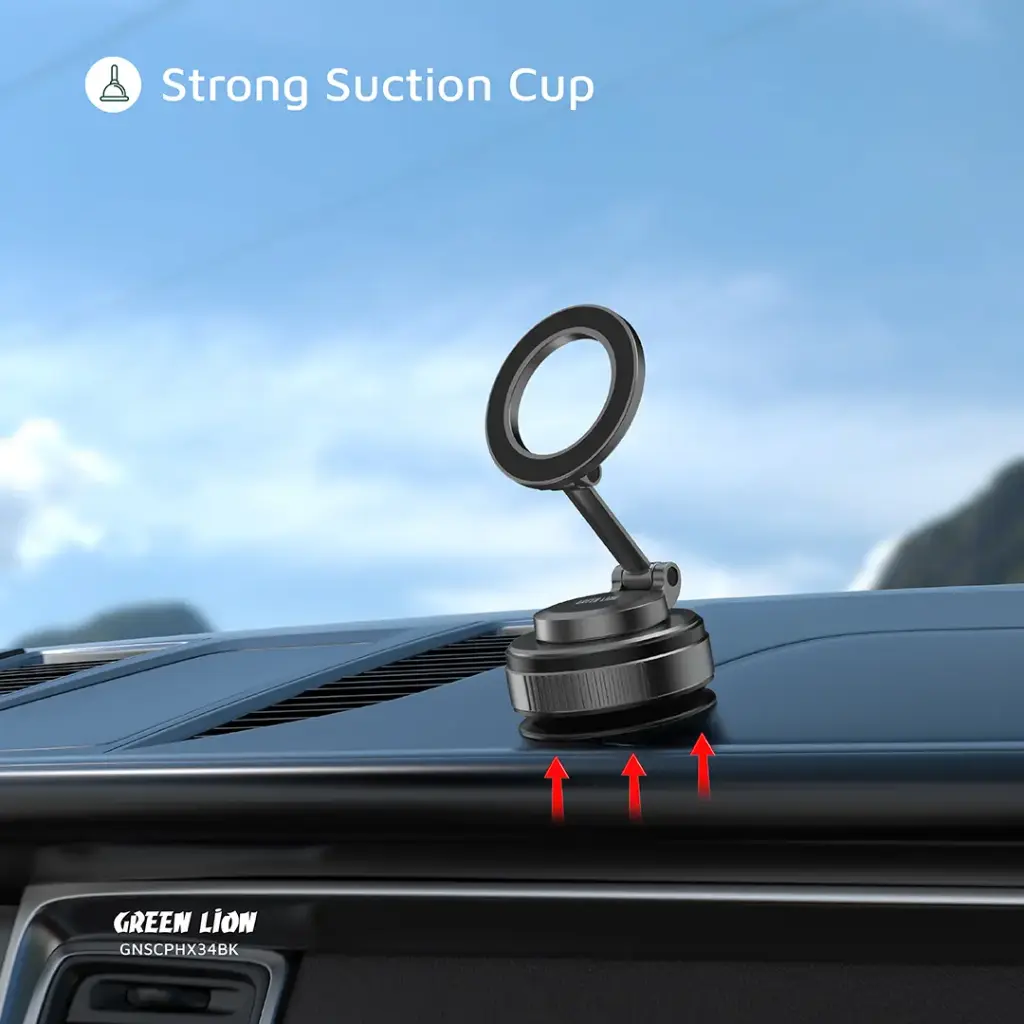 GREEN LION GX-34 SUCTION PHONE HOLDER BLACK GNSCPHX34BK thumbnail 13