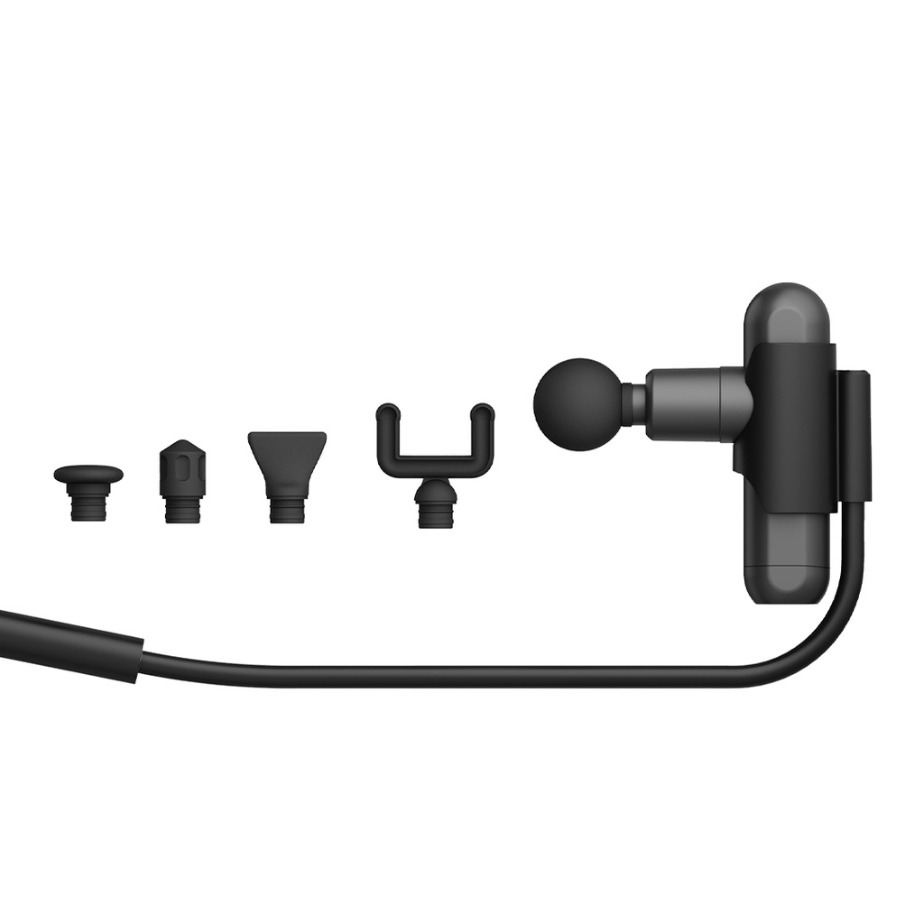 GREEN LION LONG HANDLE MASSAGE GUN BLACK GNLHMASGUNBK thumbnail 4