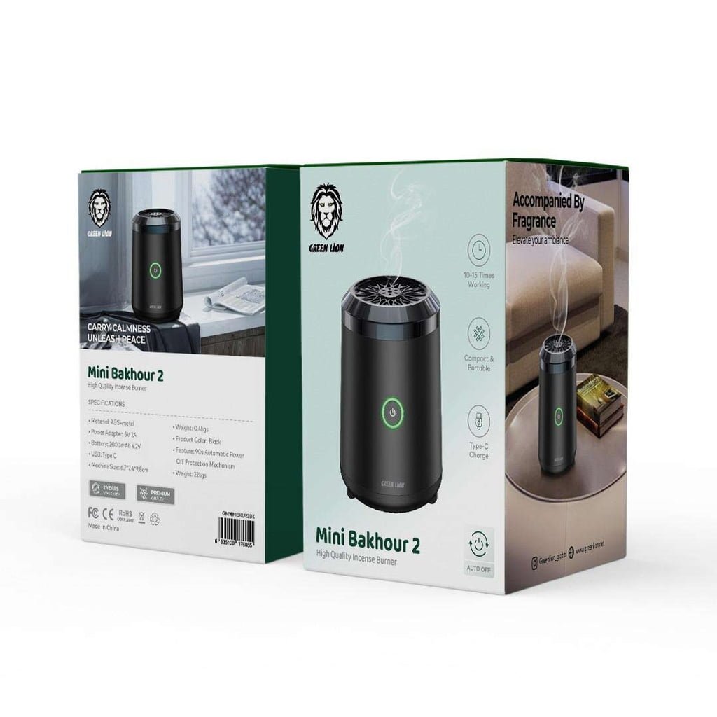 GREEN LION MINI BAKHOUR 2 INCENSE BURNER 2000MAH thumbnail 3