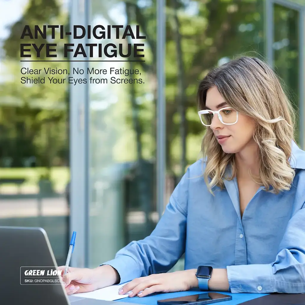 GREEN LION OPTIX ANTI-BLUE LIGHT EYEWEAR CLEAR GNOPABGLSCL thumbnail 7