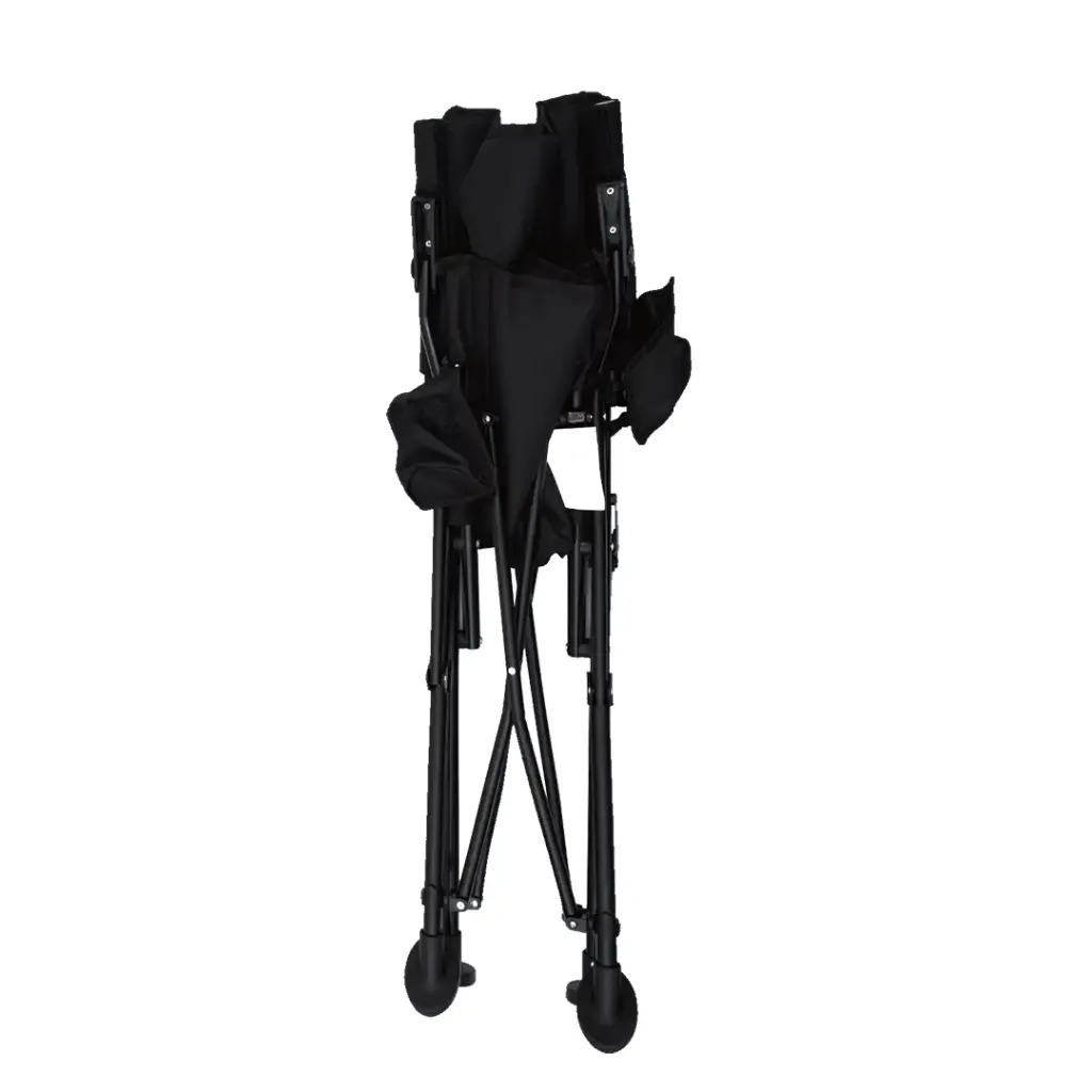 GREEN LION OUTDOOR CAMPING CHAIR WITH CARRYING BAG BLACK GNOCMPCHRBK thumbnail 4