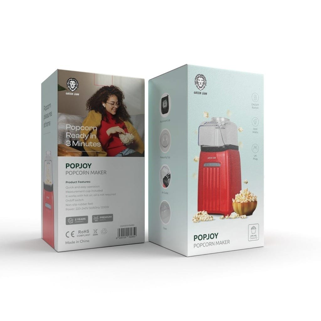 GREEN LION POP JOY POP CORN MAKER RED GNPOPGYPNRD thumbnail 4