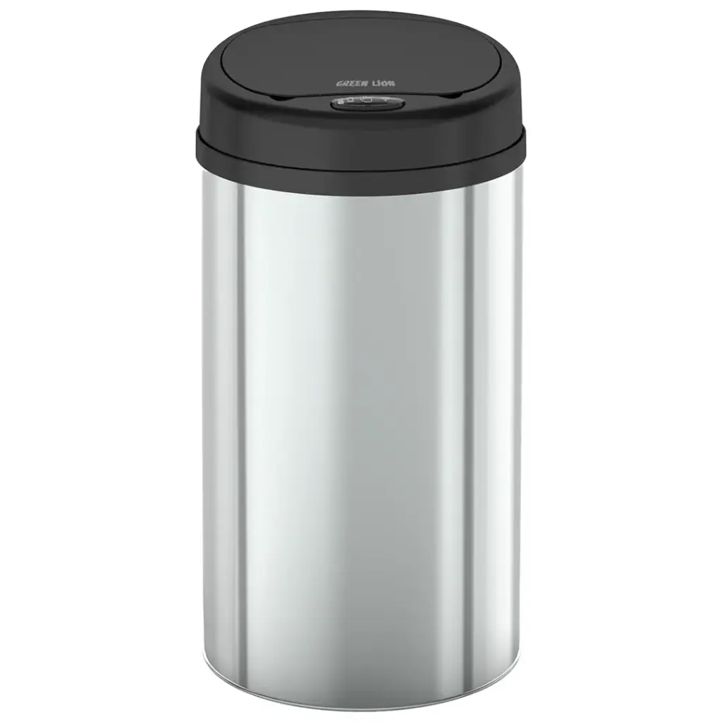 GREEN LION SMART TRASH BIN 15L STAINLESS STEEL SILVER GNSMTRBIN5SL thumbnail 5