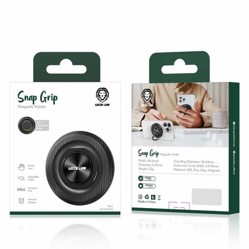 GREEN LION SNAP GRIP MAGSAFE HOLDER thumbnail 3